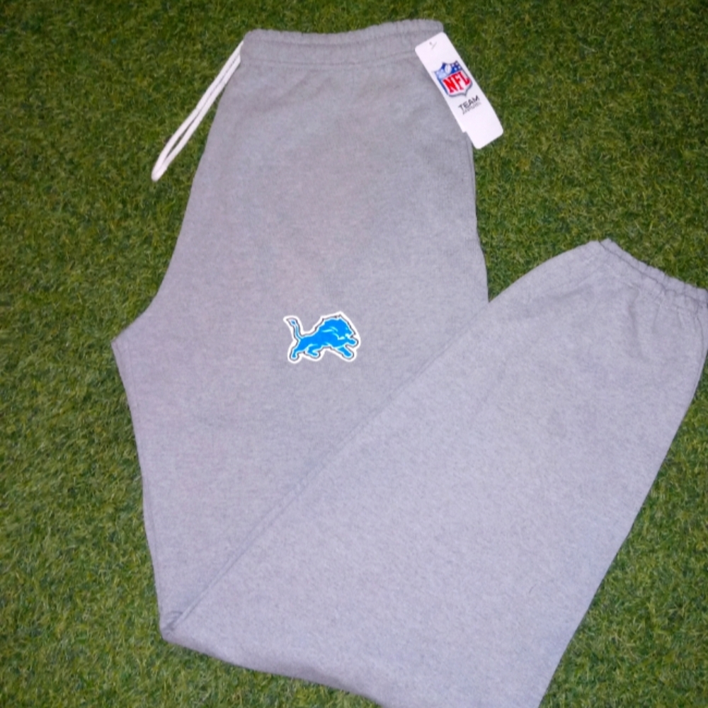 Detroit Lions Men's Dri Fit Athletic Jogger Sweatpants NWT